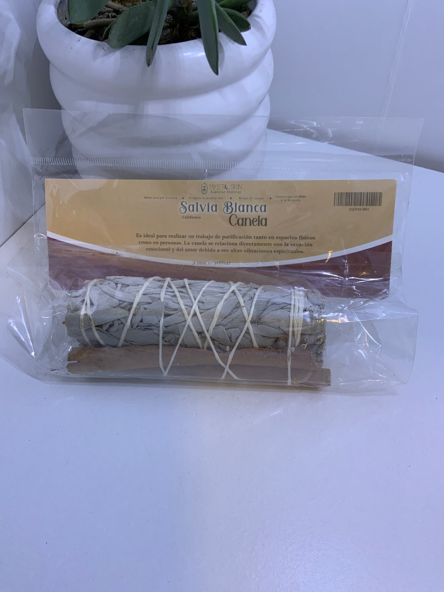 Salvia Blanca Canela