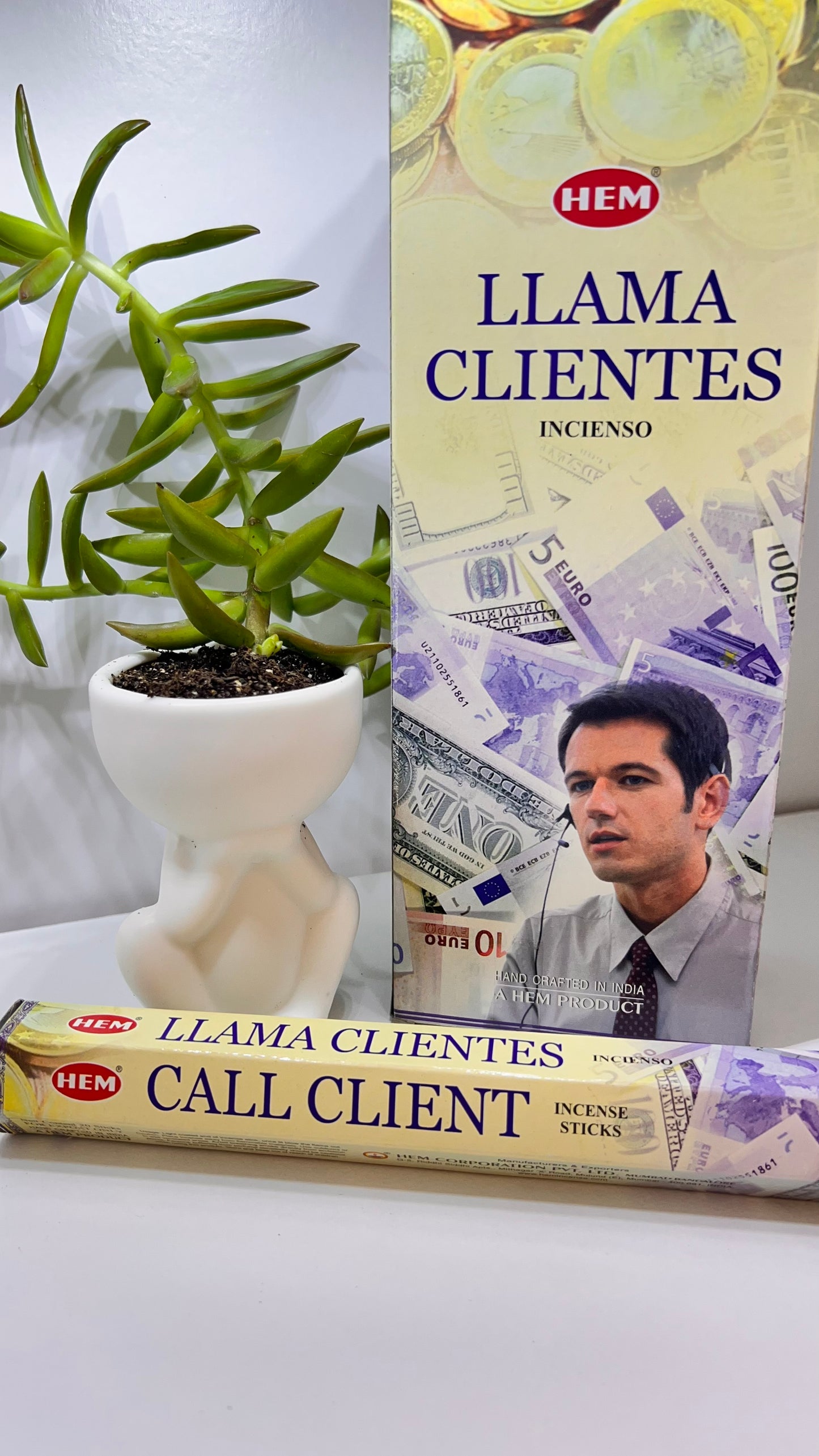 Incienso Llama Cliente
