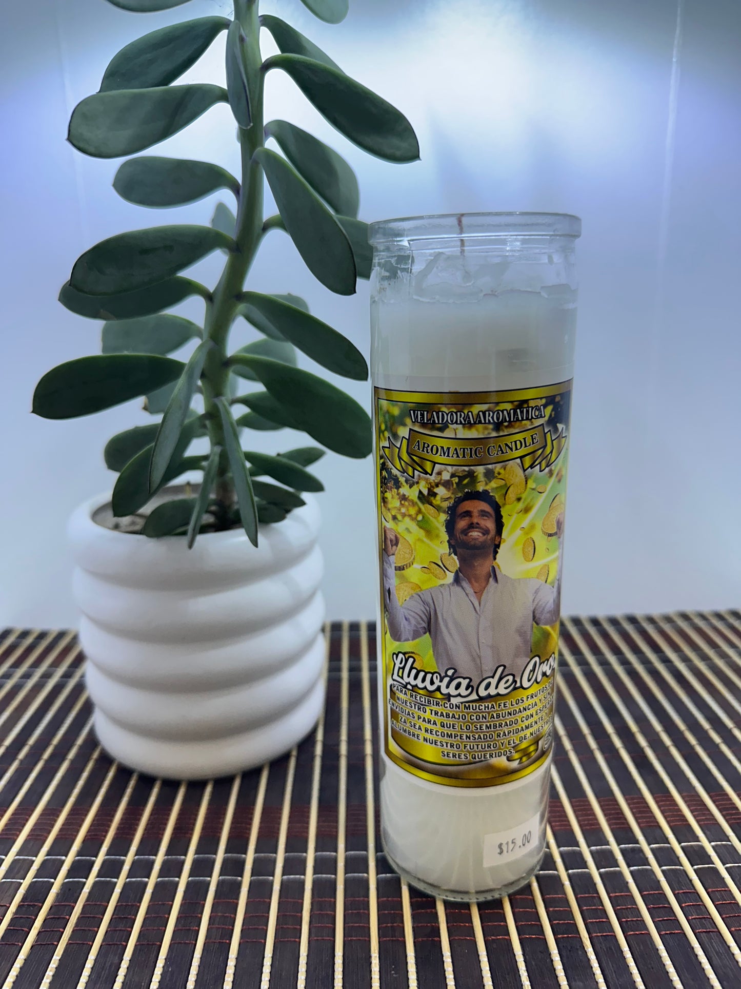 Velón Lluvia de Oro