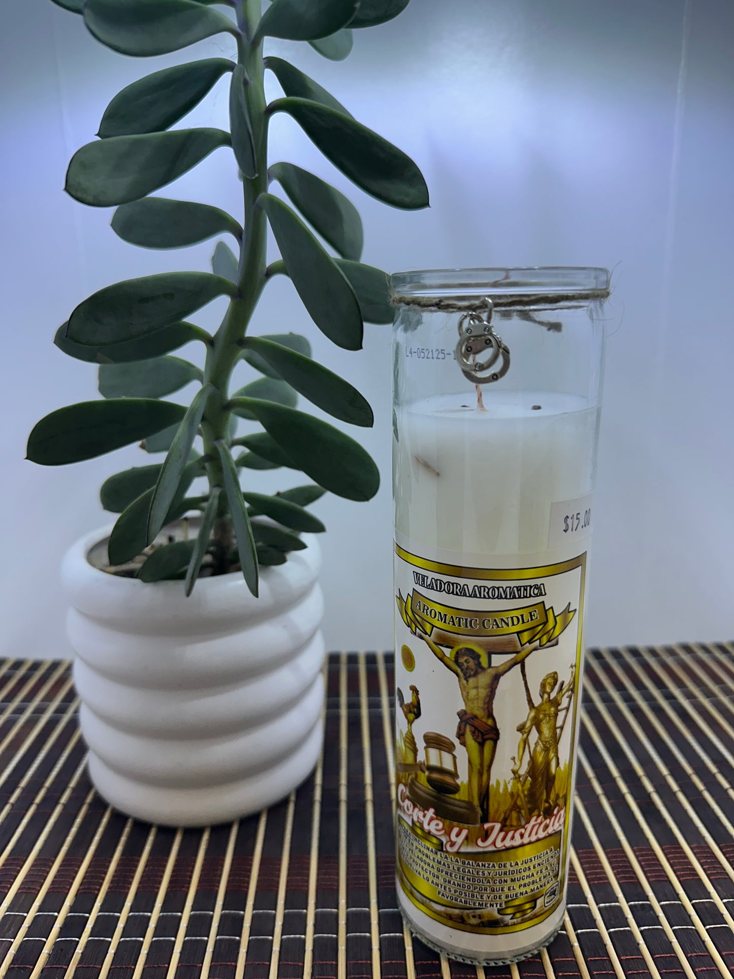 Velón Corte y Justicia