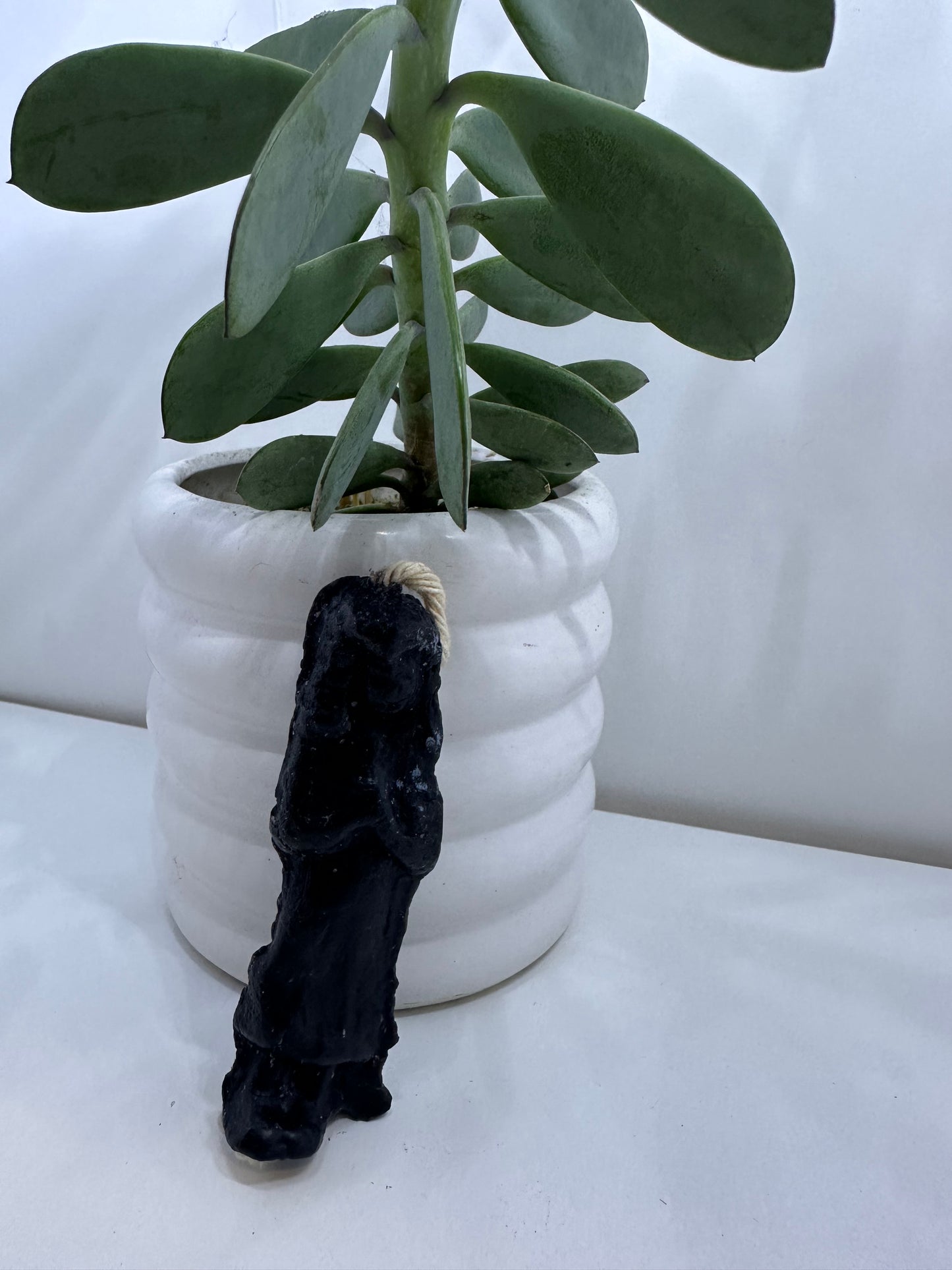 Vela Mujer Negra Pequeña