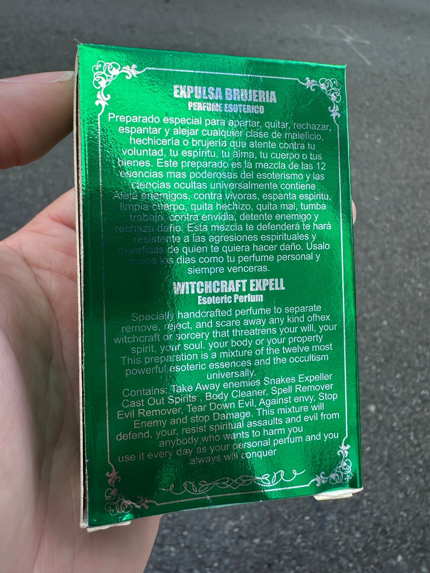 Perfume Expulsa Brujería