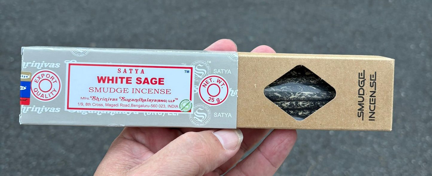 White Sage Smudge Inciense Satya
