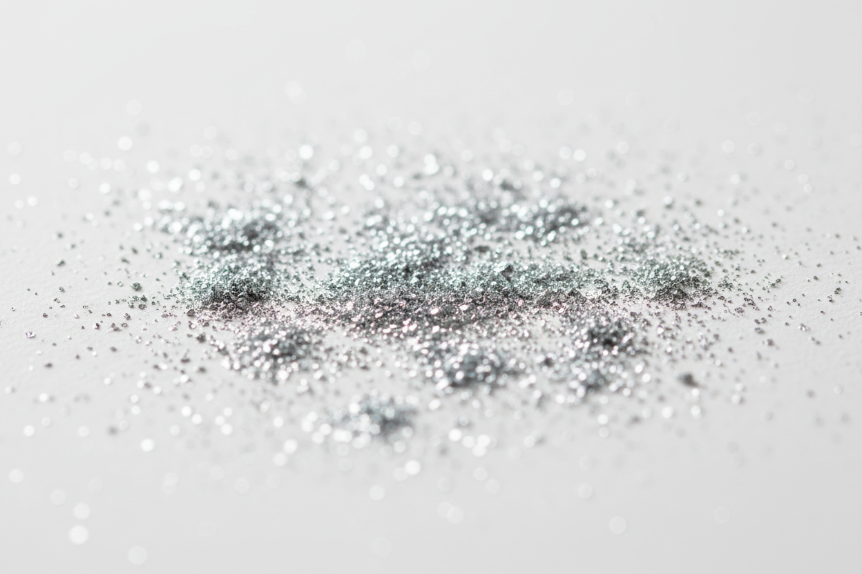 polvo plateado