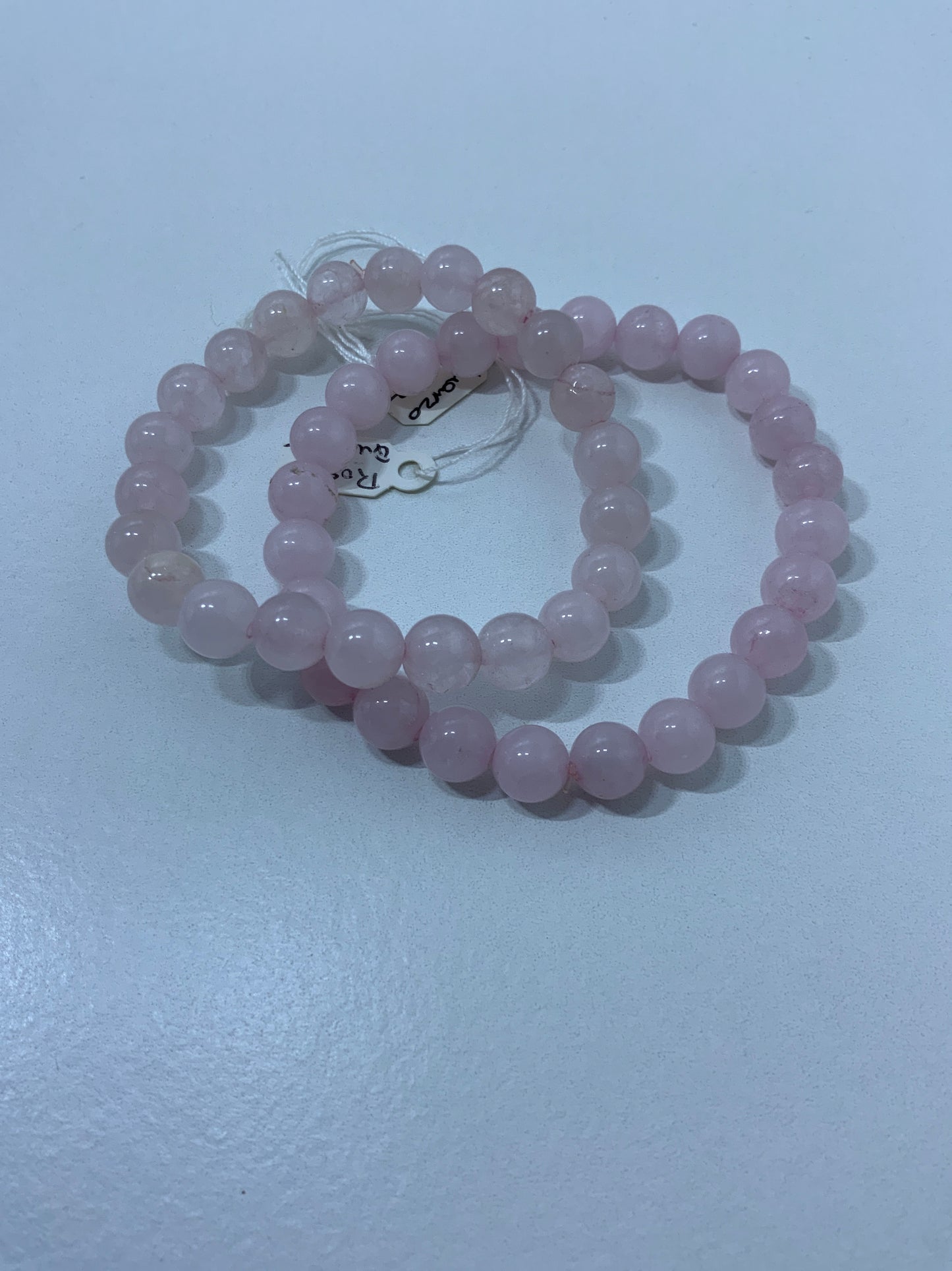 Pulsera Cuarzo Rosa 8mm