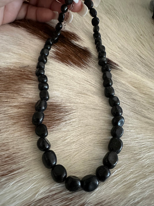 Gargantilla Obsidiana