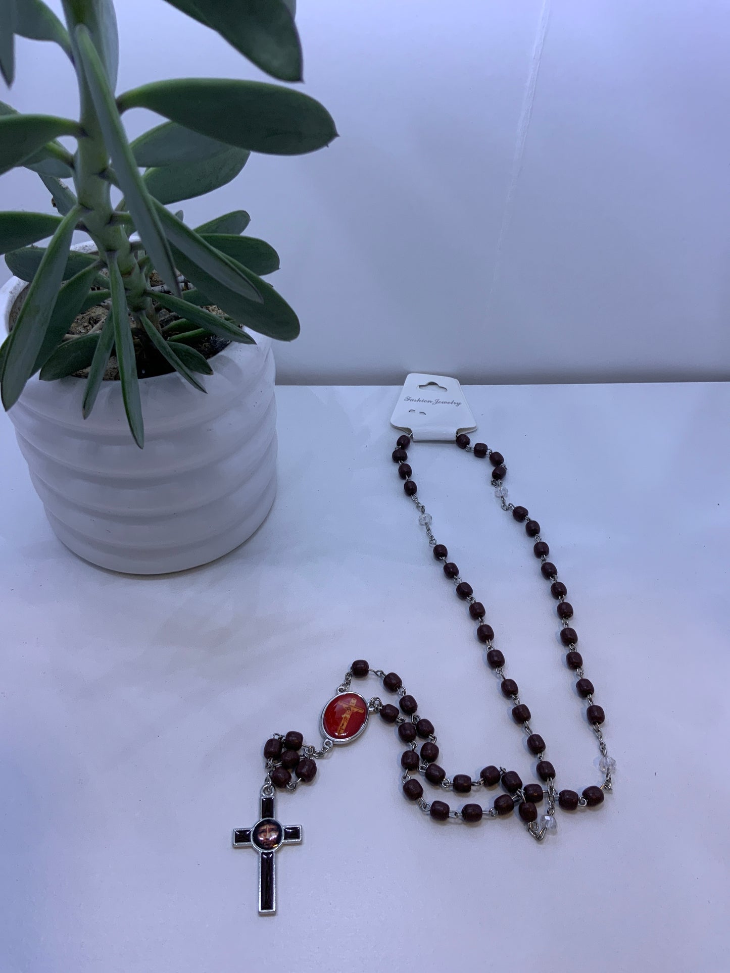 Rosario Madera Marrón Café