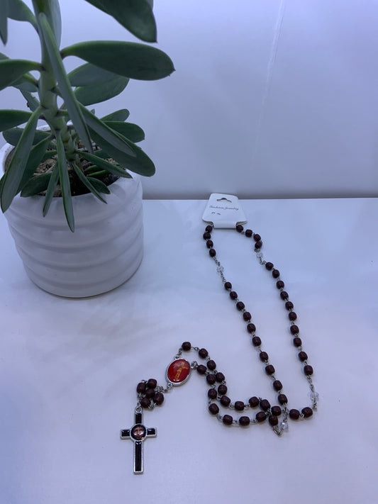 Rosario Madera Marrón Café