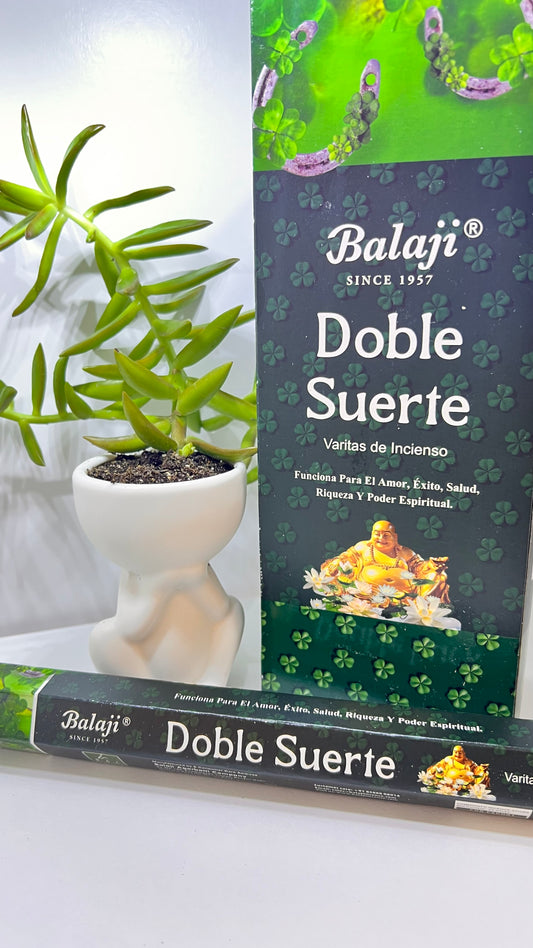 Incienso doble suerte
