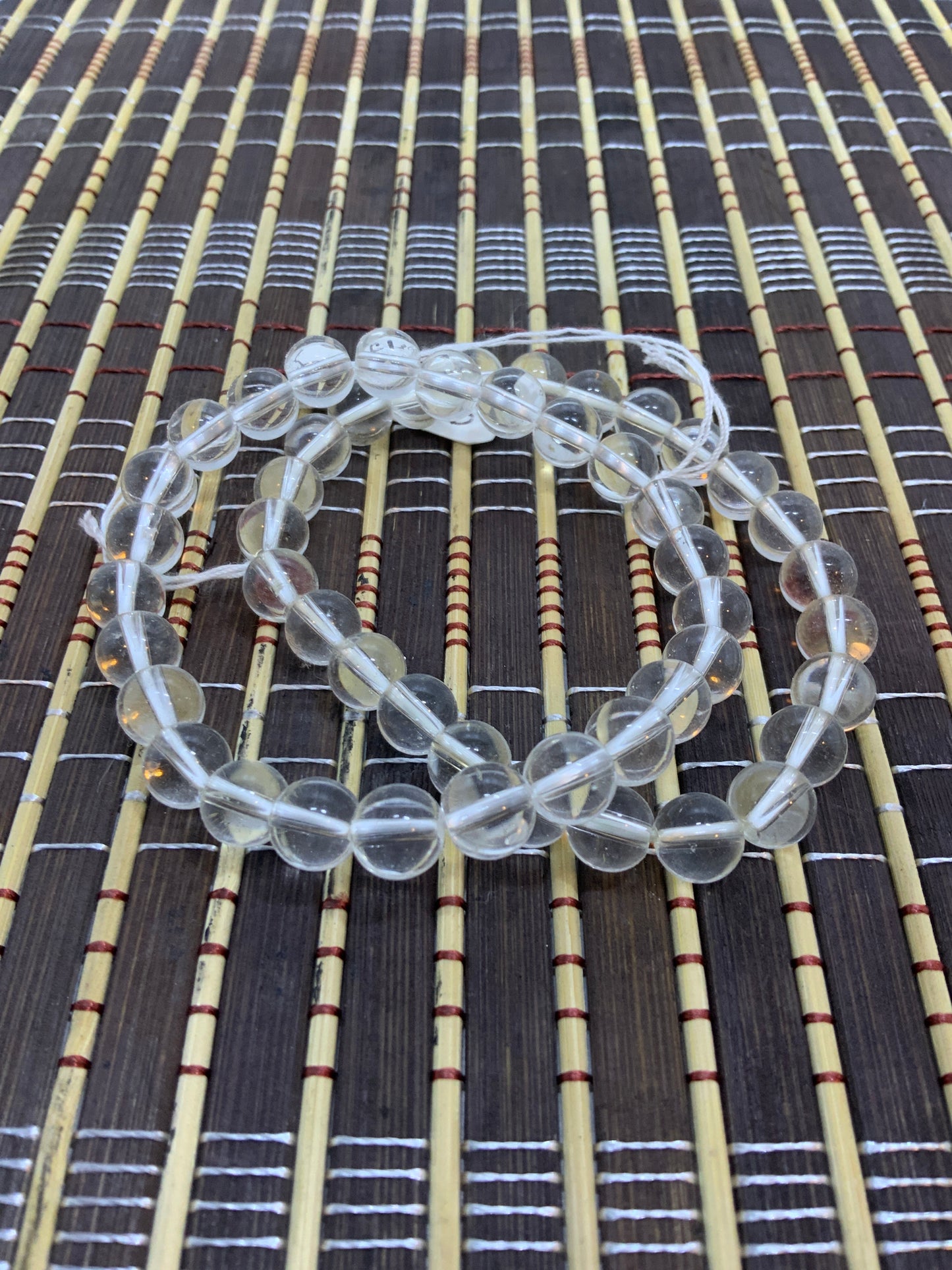 Pulsera Cuarzo Cristal 8mm