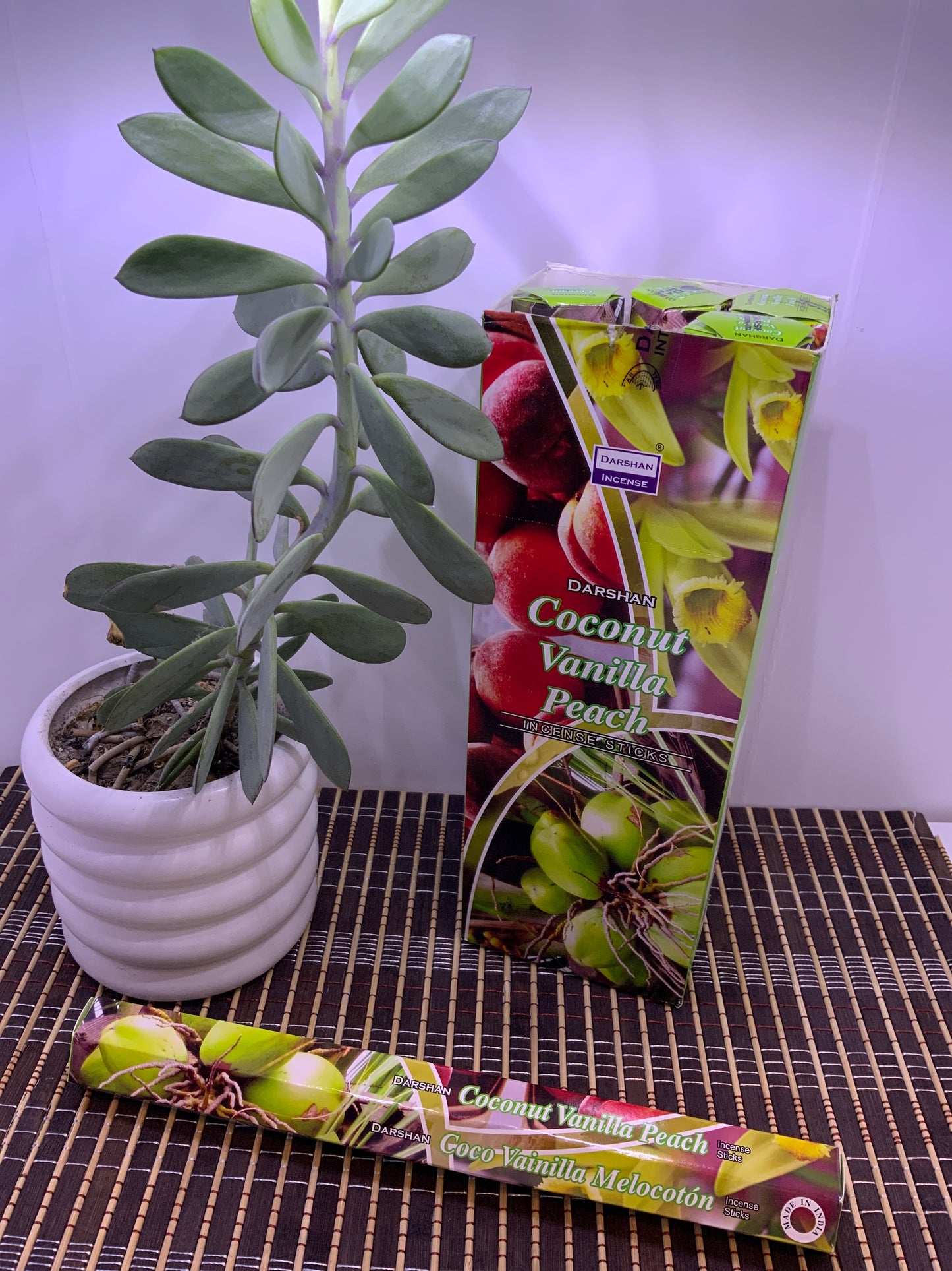 Incienso Coco, Vainilla, Peach