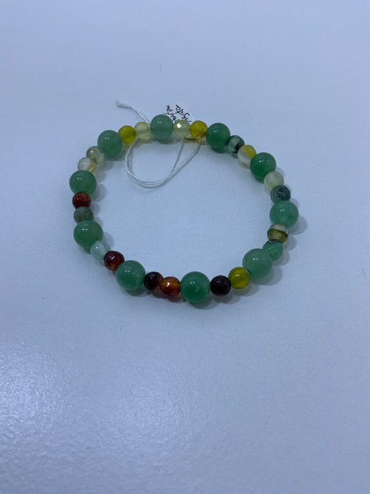 Pulsera Aventurina y Agata