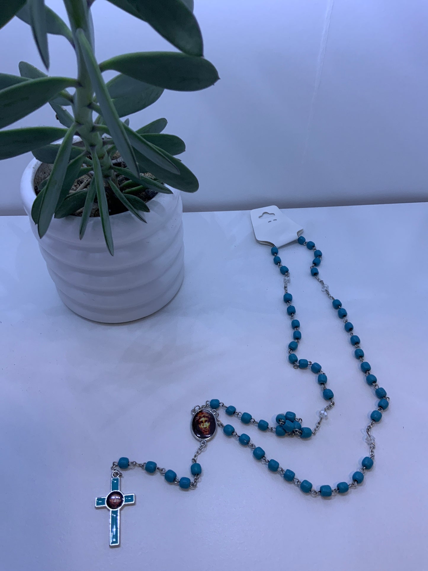 Rosario Azul Turquesa