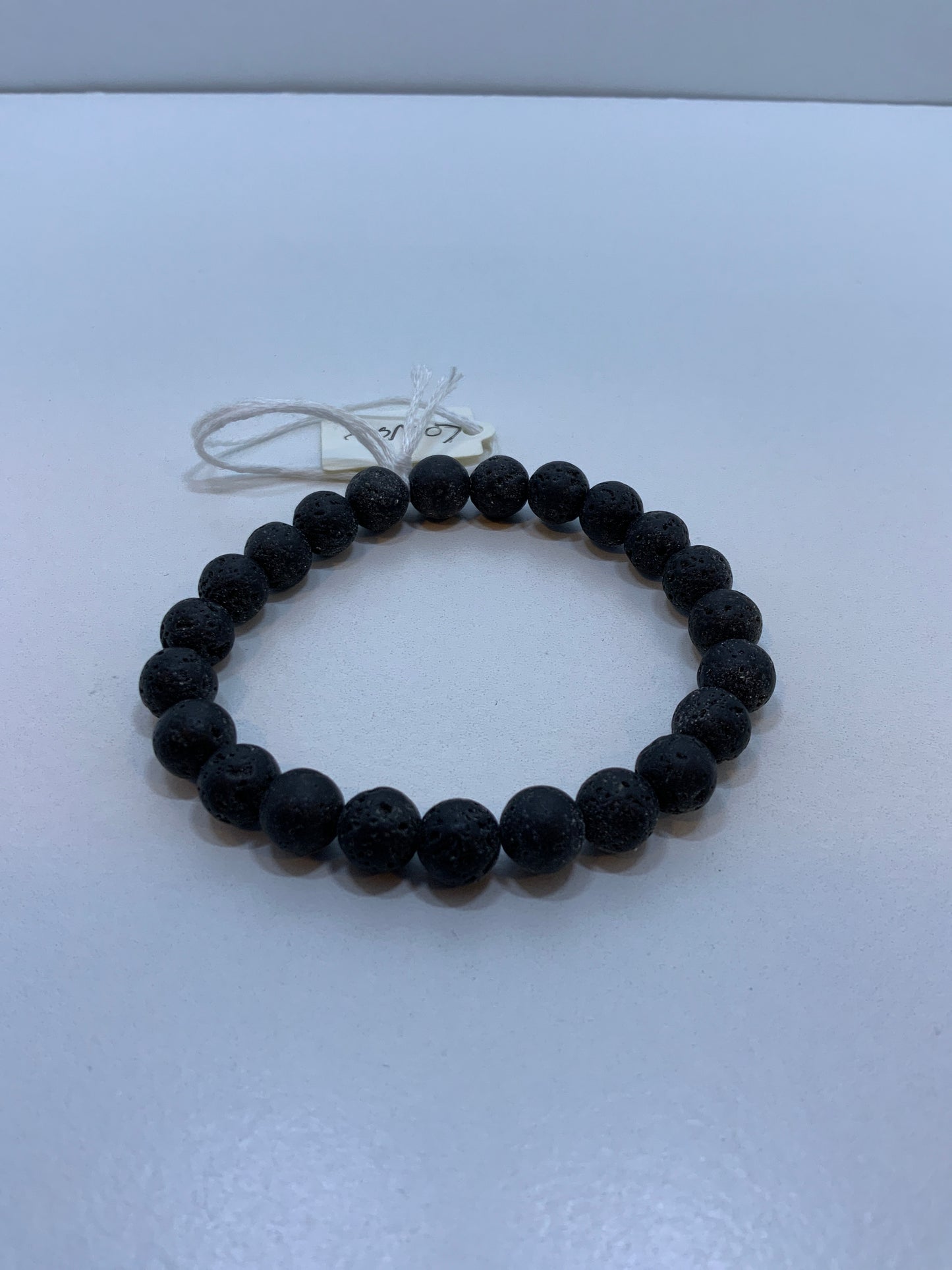 Pulsera piedra volcánica