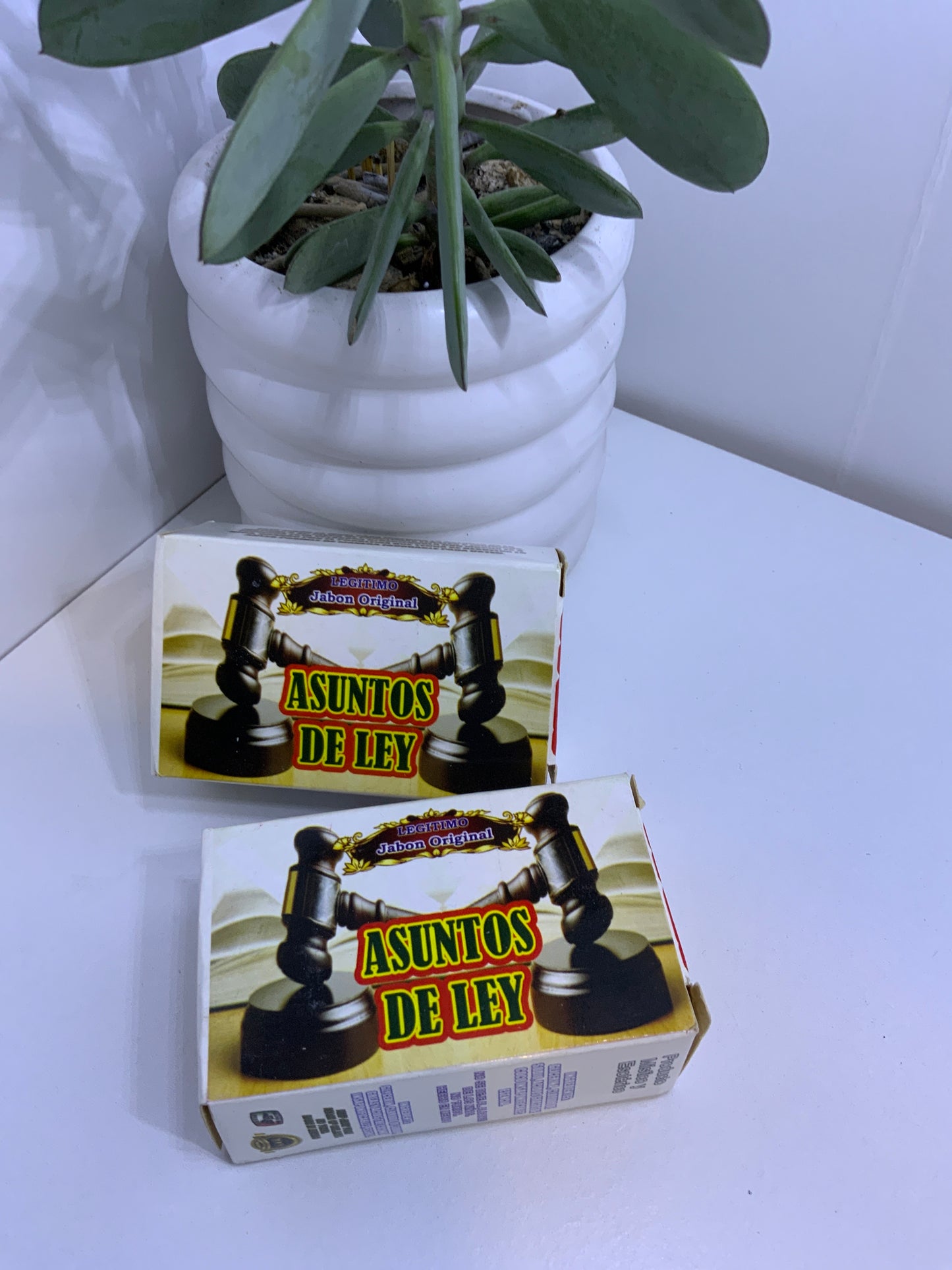 Jabón Asunto de ley