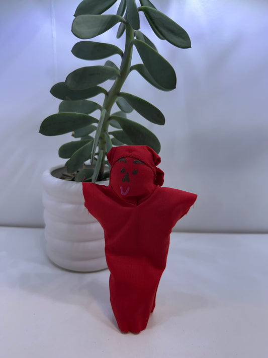 Muñeca Mujer Rojo