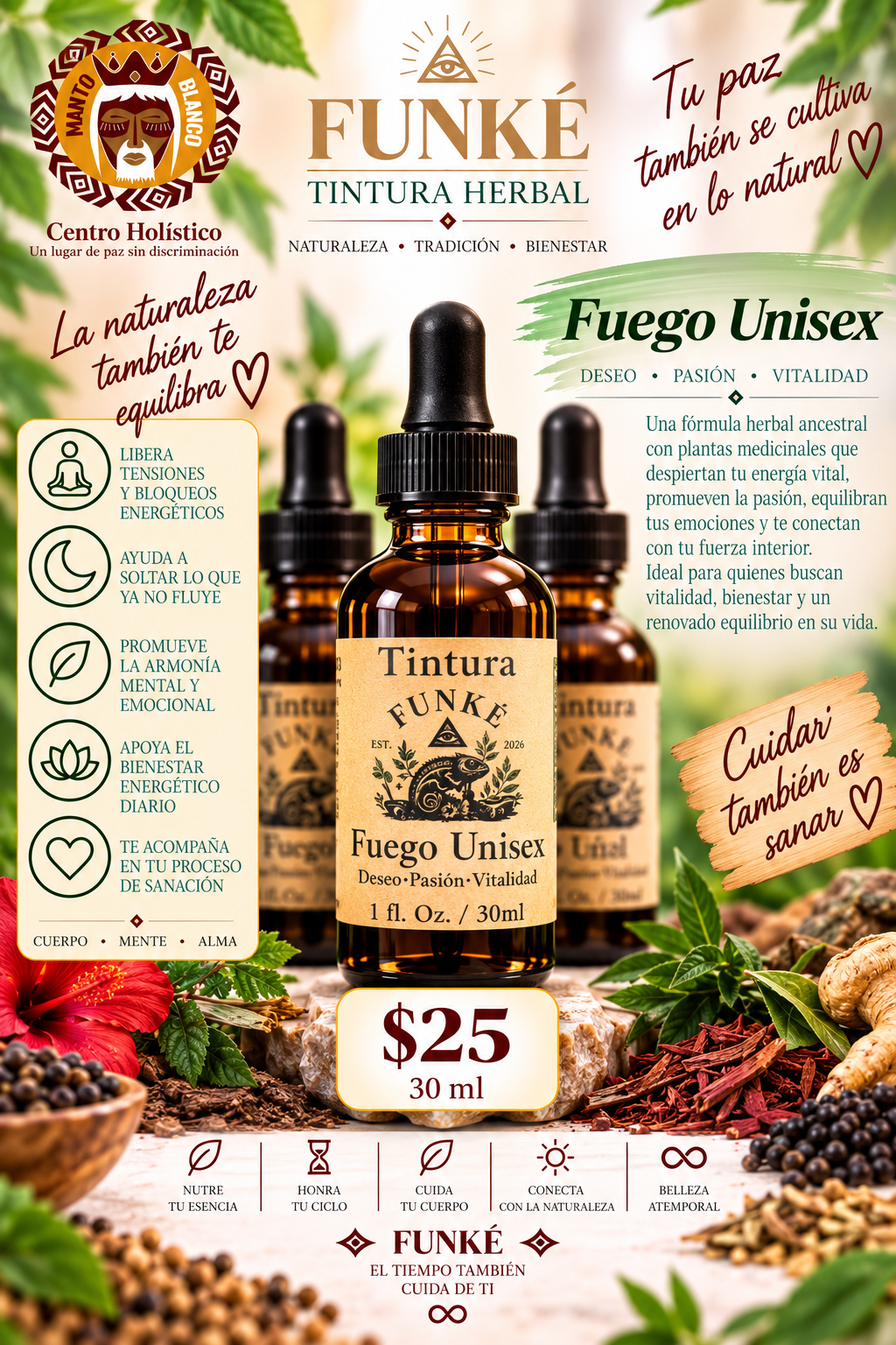 Tintura Fuego Unisex
