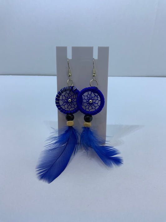 Pantallas Atrapa Sueño (Aretes) Azul