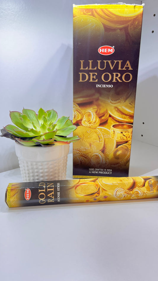 Incienso Lluvia de Oro