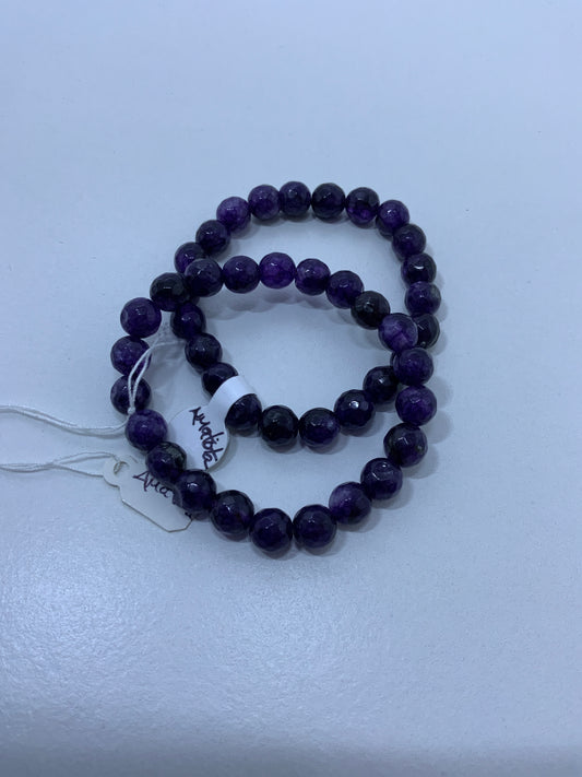 Pulsera Amatista Facetada