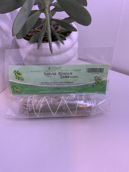 Salvia Blanca con eucalipto (Dólar)