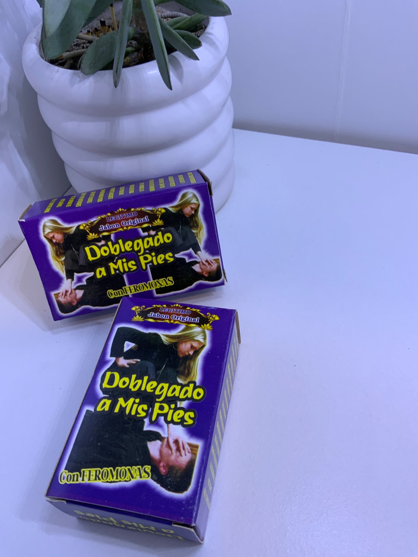 Jabón Doblegado a mis pies