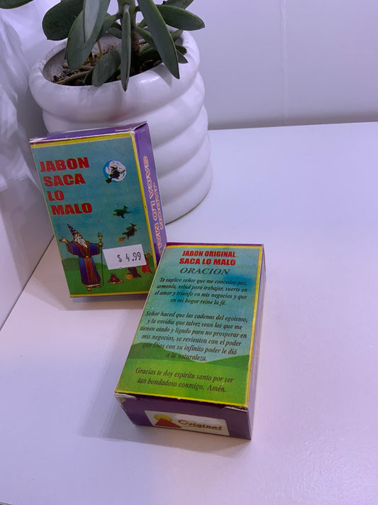 Jabón Saca lo Malo