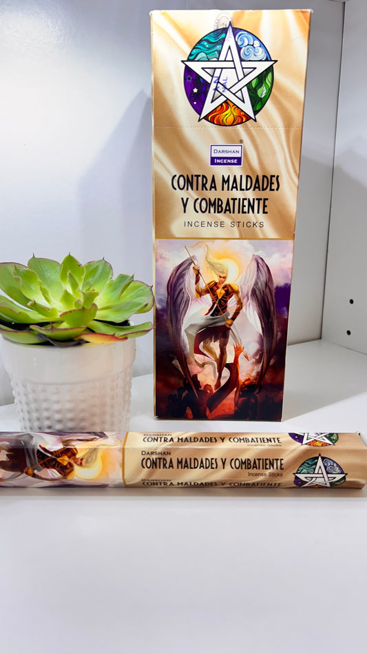 Incienso contra maldades y combatiente