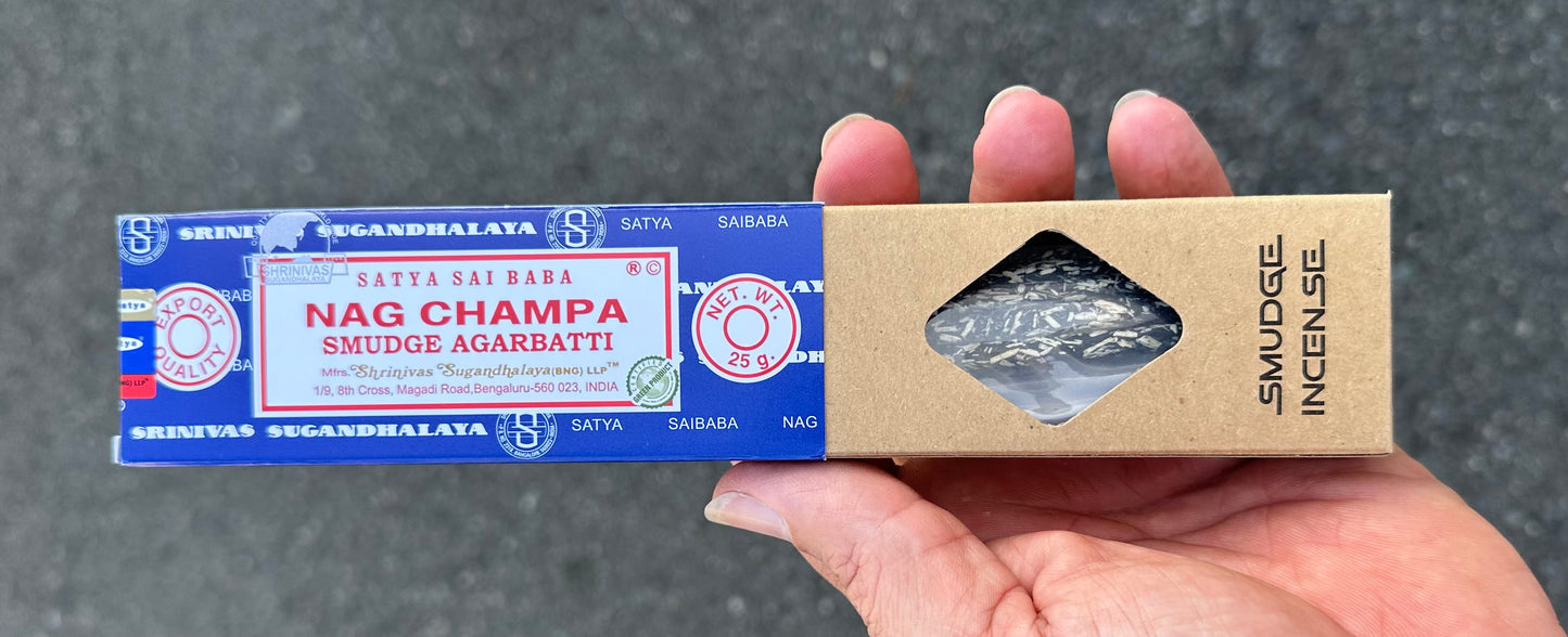 Nag Champa Smudge Inciense Satya