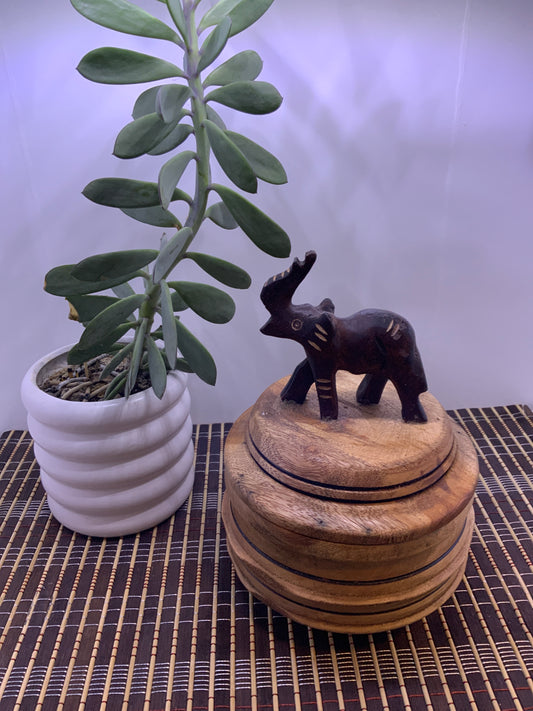 Pozuelo Madera con Elefante