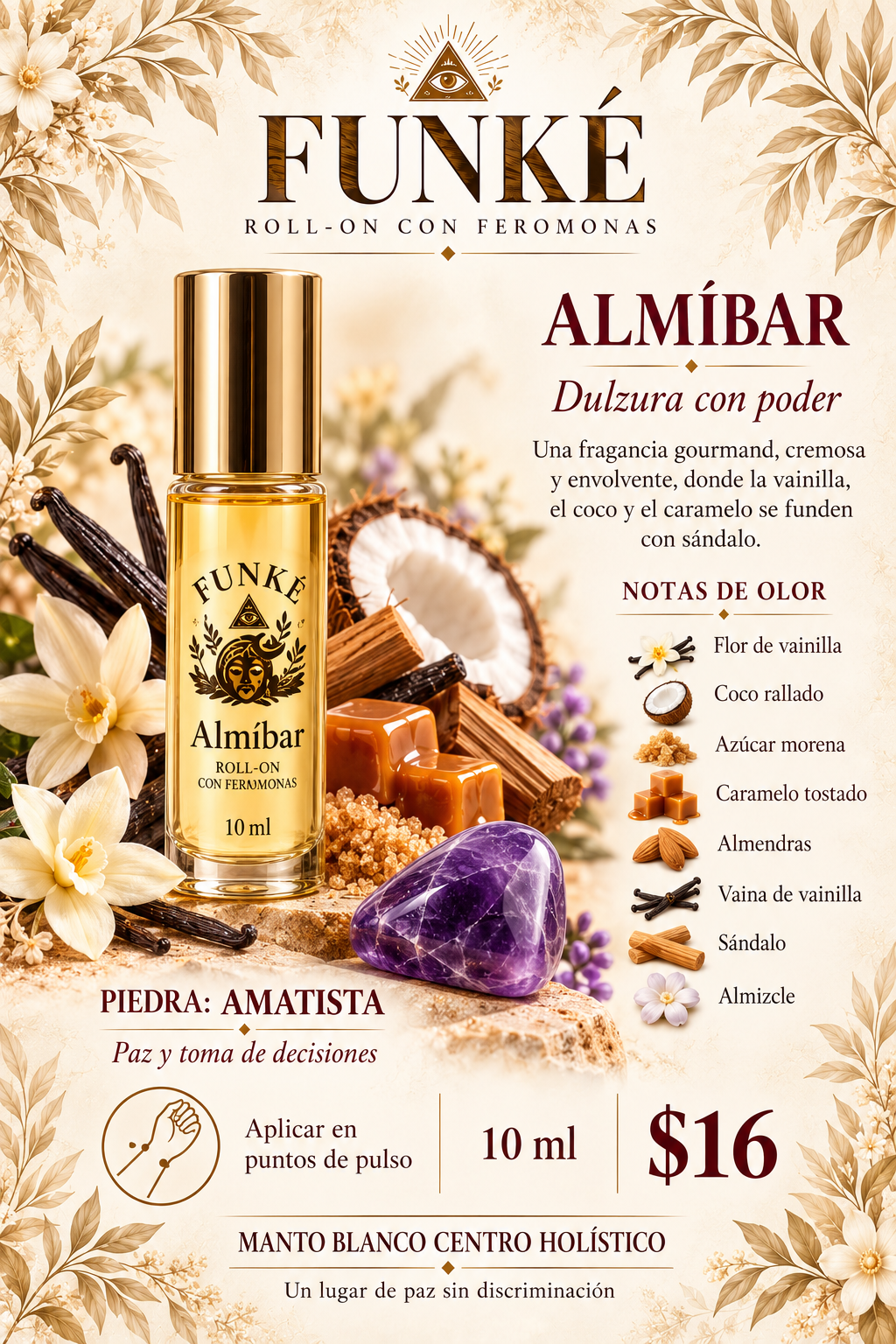 Roll on perfumes inspirados con feromonas energizados
