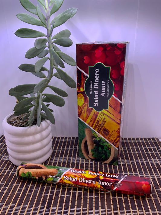 Incienso Salud, Dinero y Amor