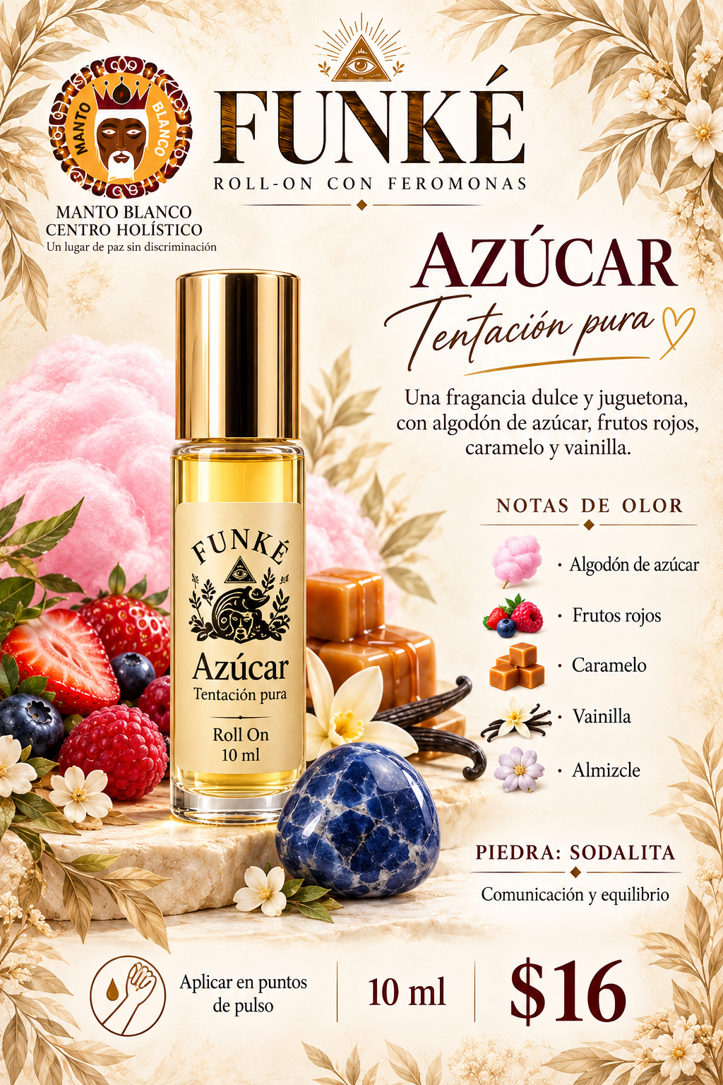 Roll on perfumes inspirados con feromonas energizados