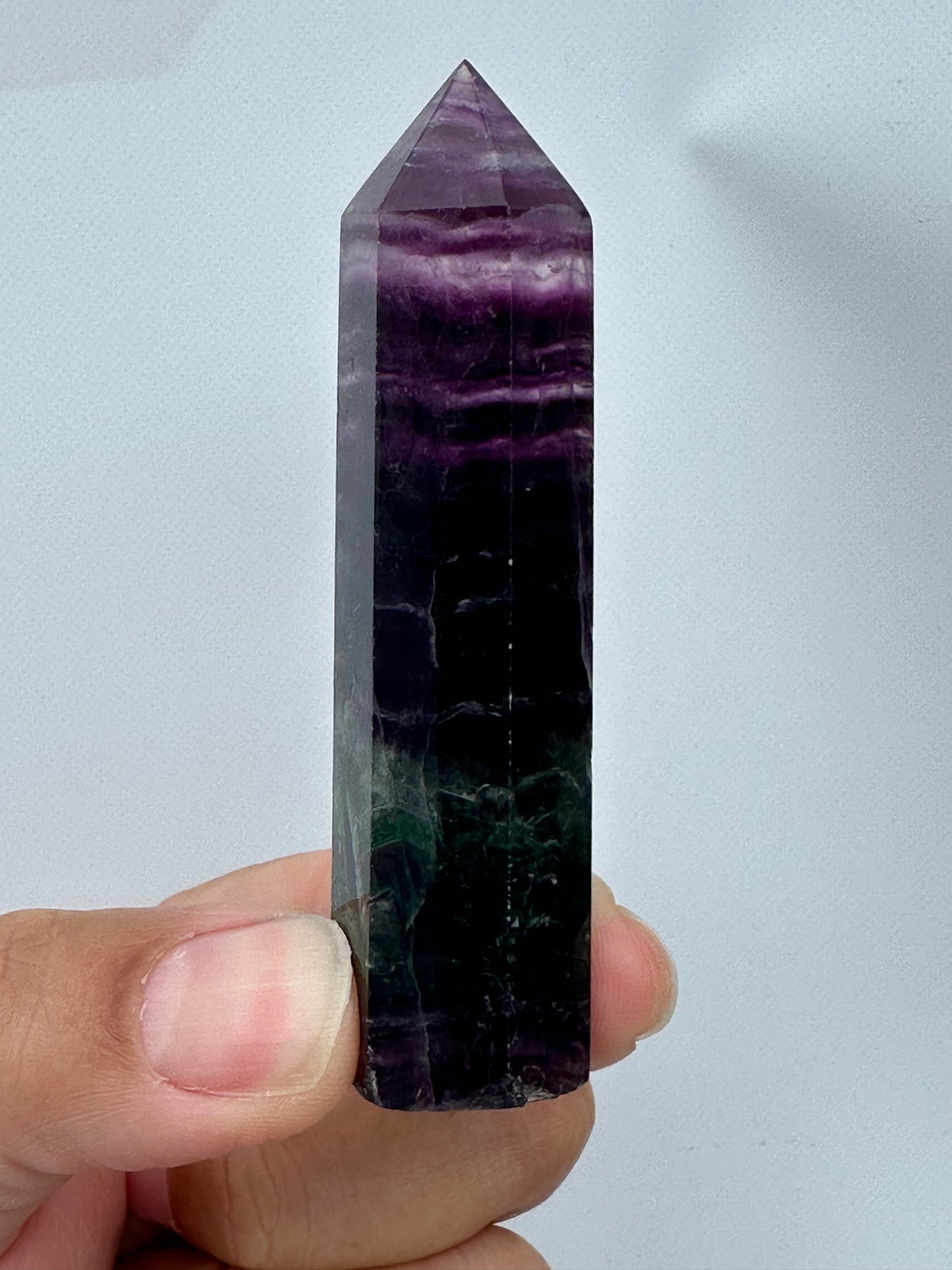 Fluorita Obelisco Violeta