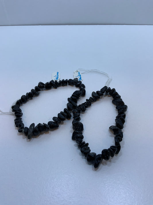 Pulsera Obsidiana Chips