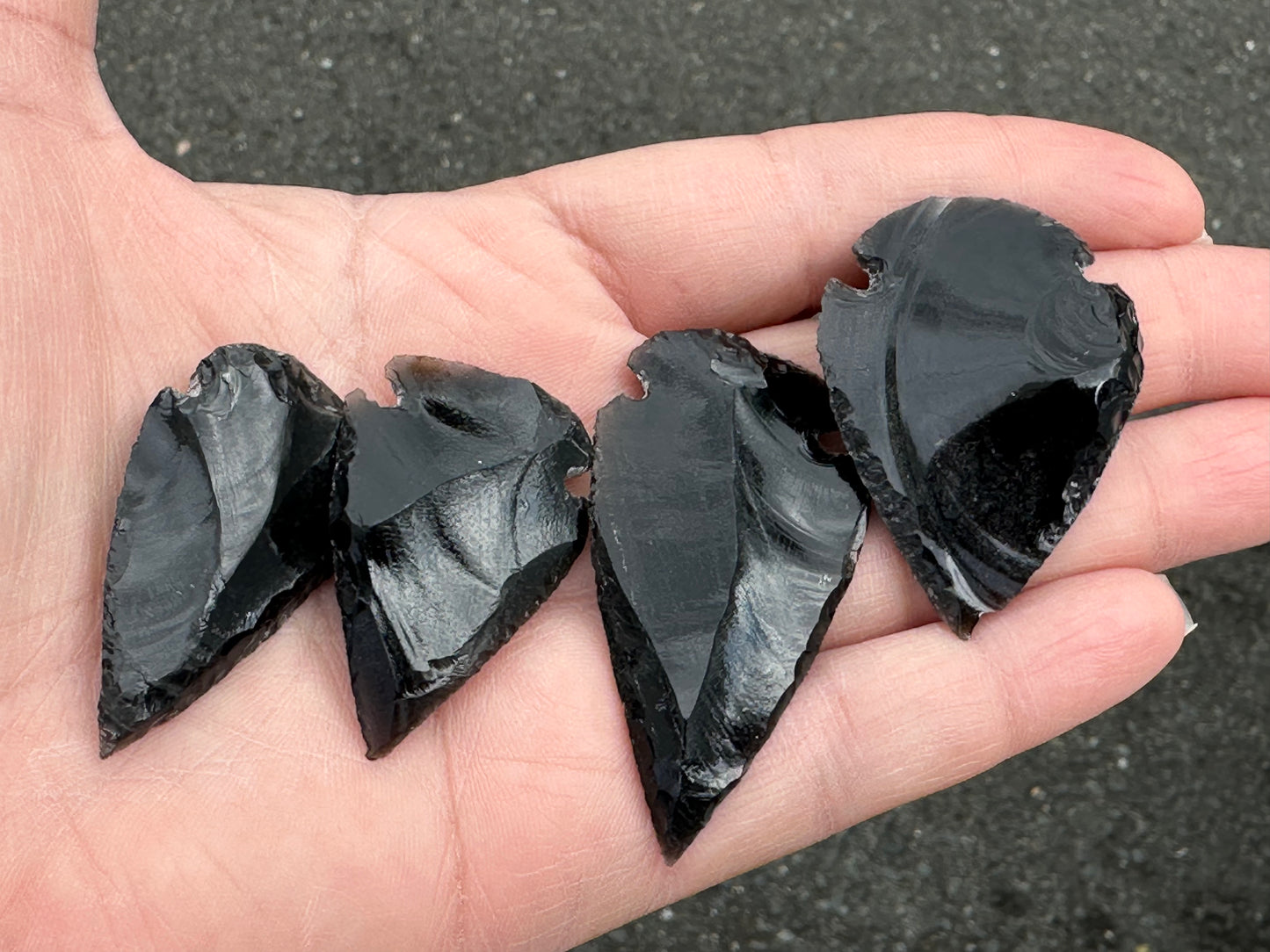 Obsidiana Negra Flecha