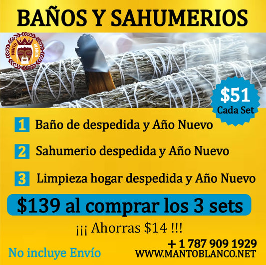 Baños y sahumerios